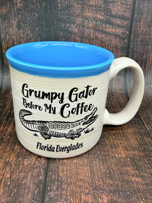 Grumpy Gator Before My Coffee Mug
