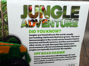 7" Off-Road Jungle Dasher Car