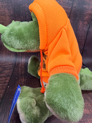 Allie Gator in a Sawgrass Recreation Park Hoodie in Orange