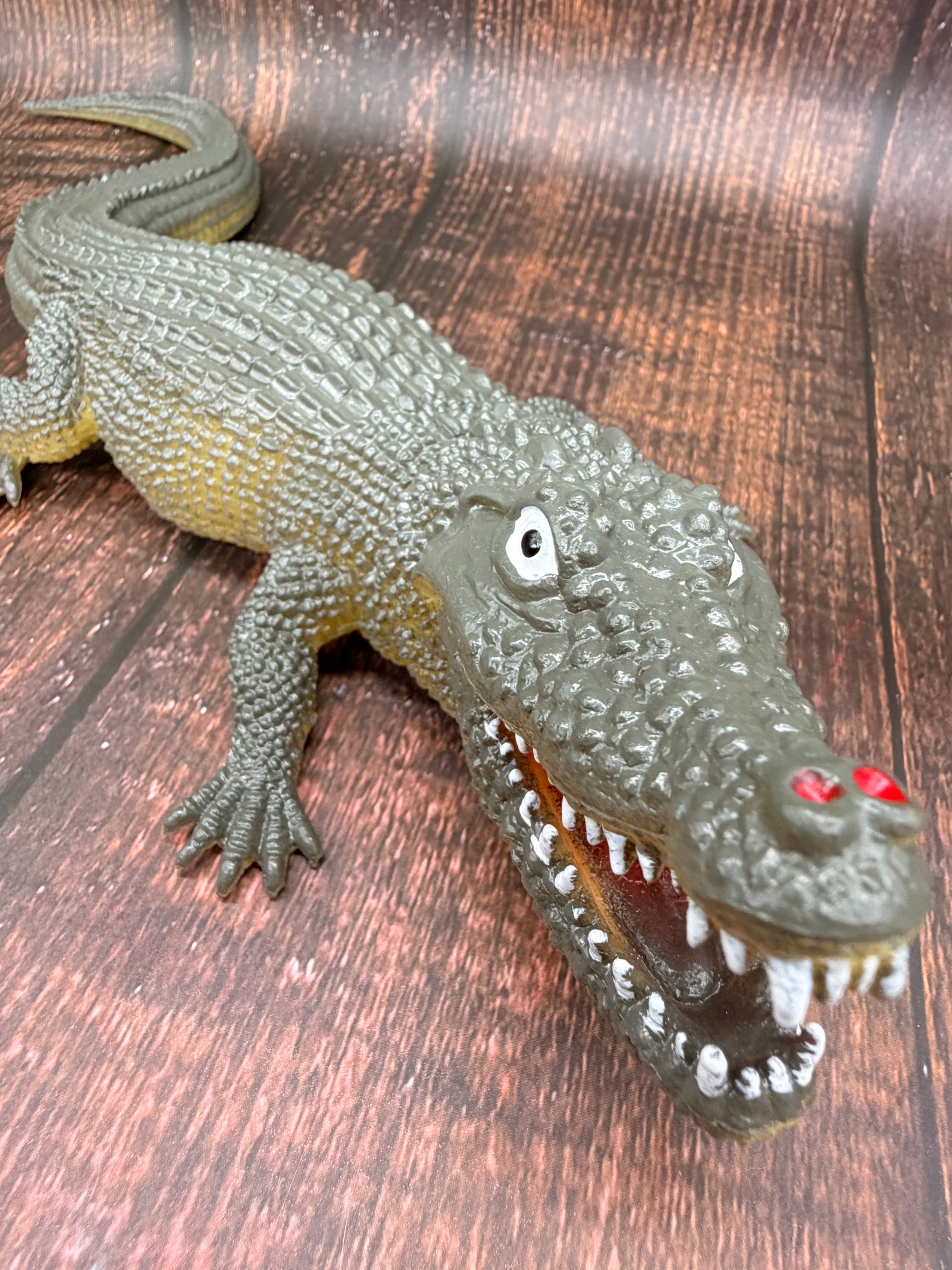 Large Squeaky Alligator Toy!