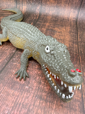 Large Squeaky Alligator Toy!