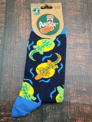 AniSox Alligator Organic Cotton & Recycle Polyester Sock