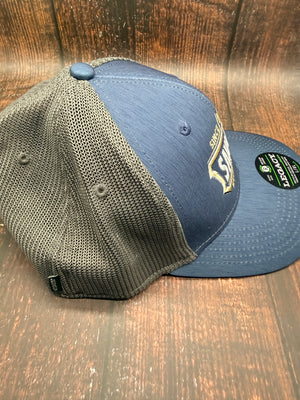 Florida Everglades Embroidered Adult Hat Navy and Black