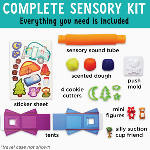 Sensory On the Go Camping Fun Portable Activity Set