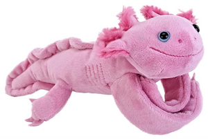 Wild Republic Huggers Axolotl Stuffed Animal - 8"
