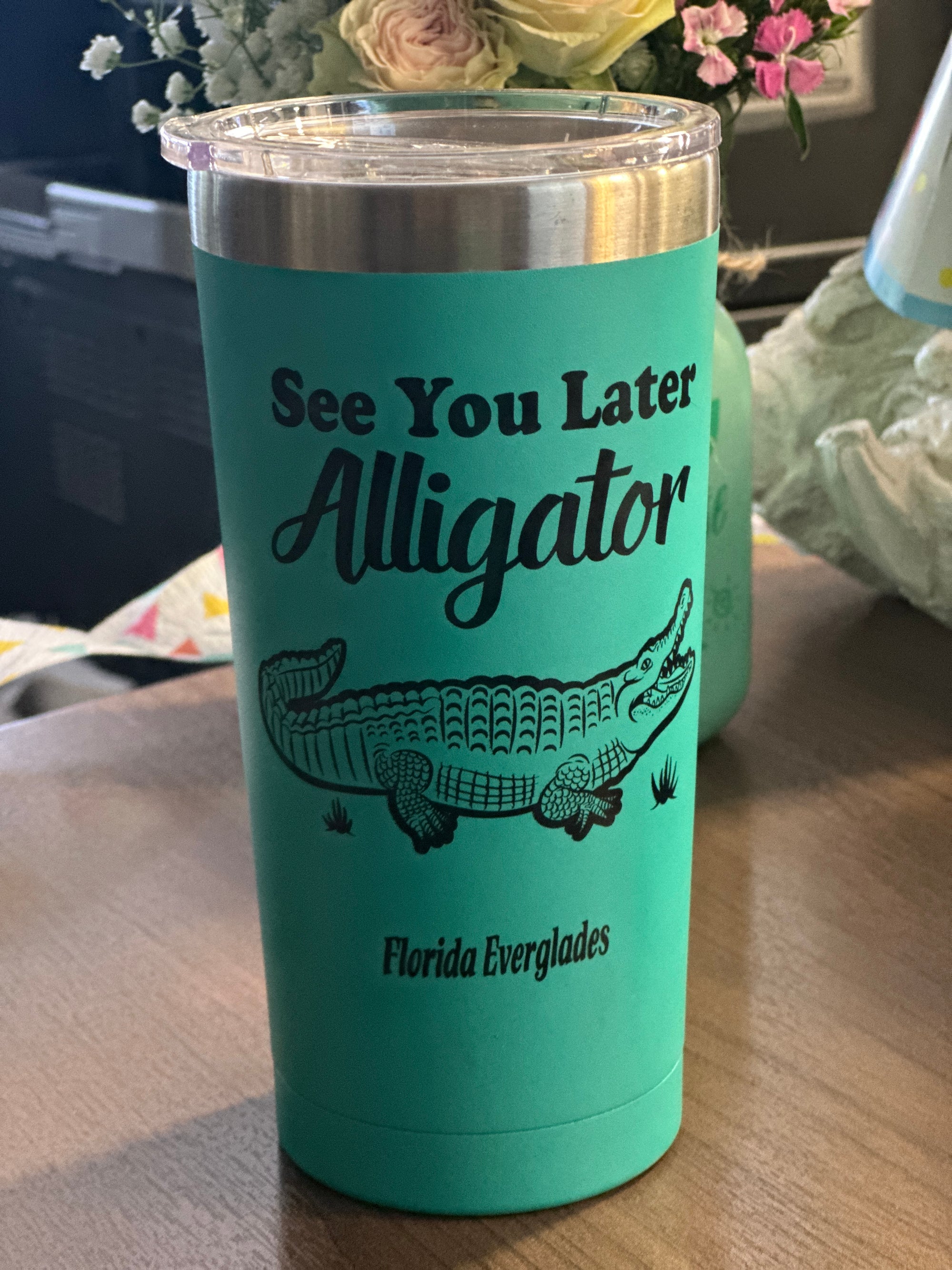 See You Later Alligator Tumbler Cup
