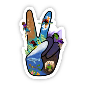 Big Moods Sticker Collection of Fun and Florida Themed Stickers!