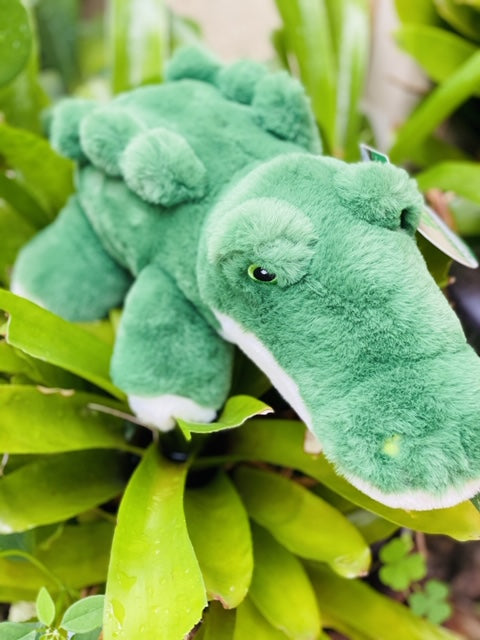 Mr. Puffy Alligator 10" Plush