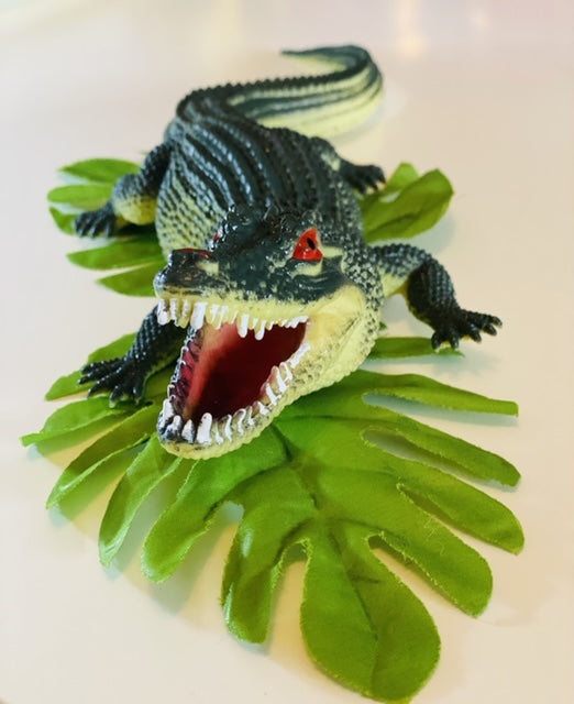 Large Squeaky Alligator Toy!