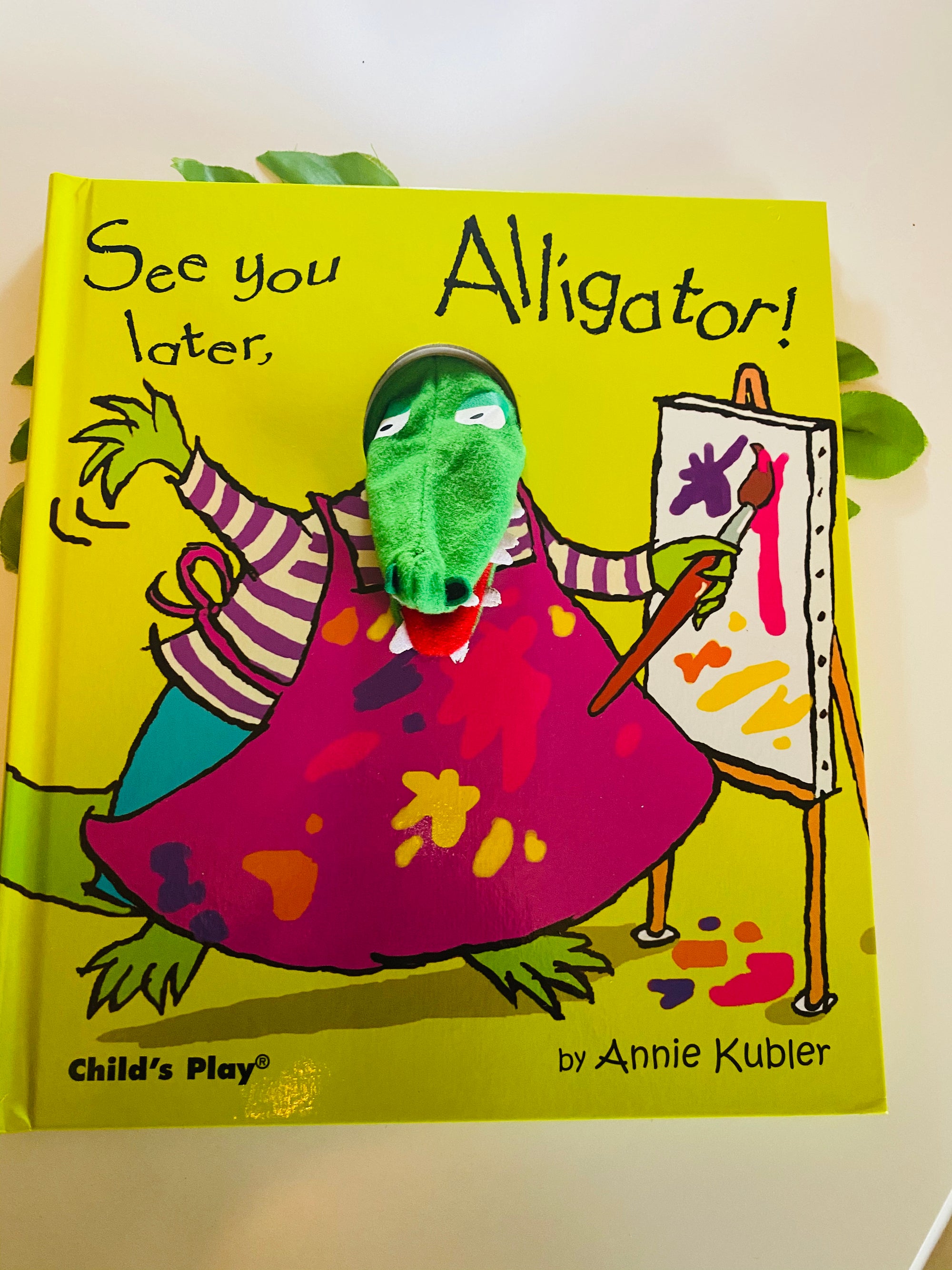See you later, Alligator Finger Puppet Book!