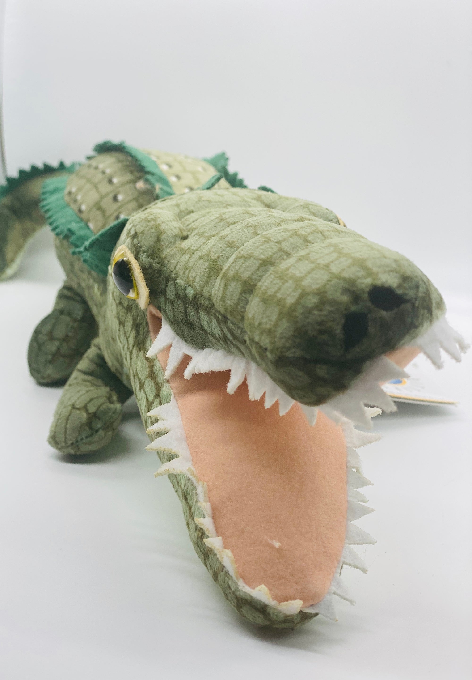 Toothy Plush Alligator Conservation Critter by Wildlife Artists