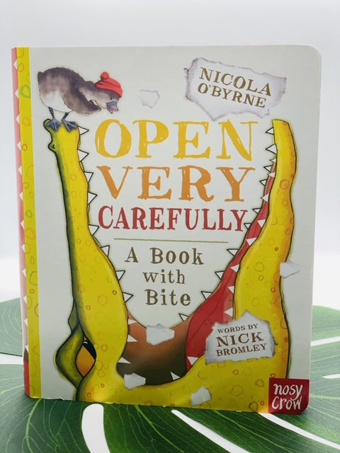 Open Very Carefully Hardback Children's Book