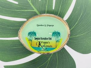 Floating Coconut Candles from Koppe's Kokonuts!
