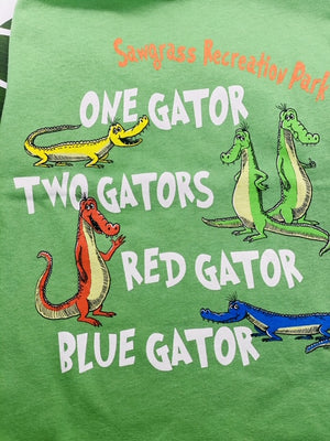 One Gator, Two Gator, Red Gator, Blue Gator...