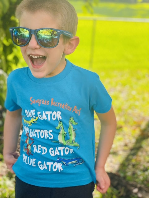 One Gator, Two Gator, Red Gator, Blue Gator...