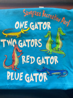 One Gator, Two Gator, Red Gator, Blue Gator...