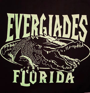 Glow in the Dark Everglades Florida Adult Tee