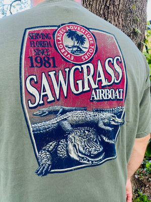 Everglades Adventure Tours Custom Sawgrass Adult Tee