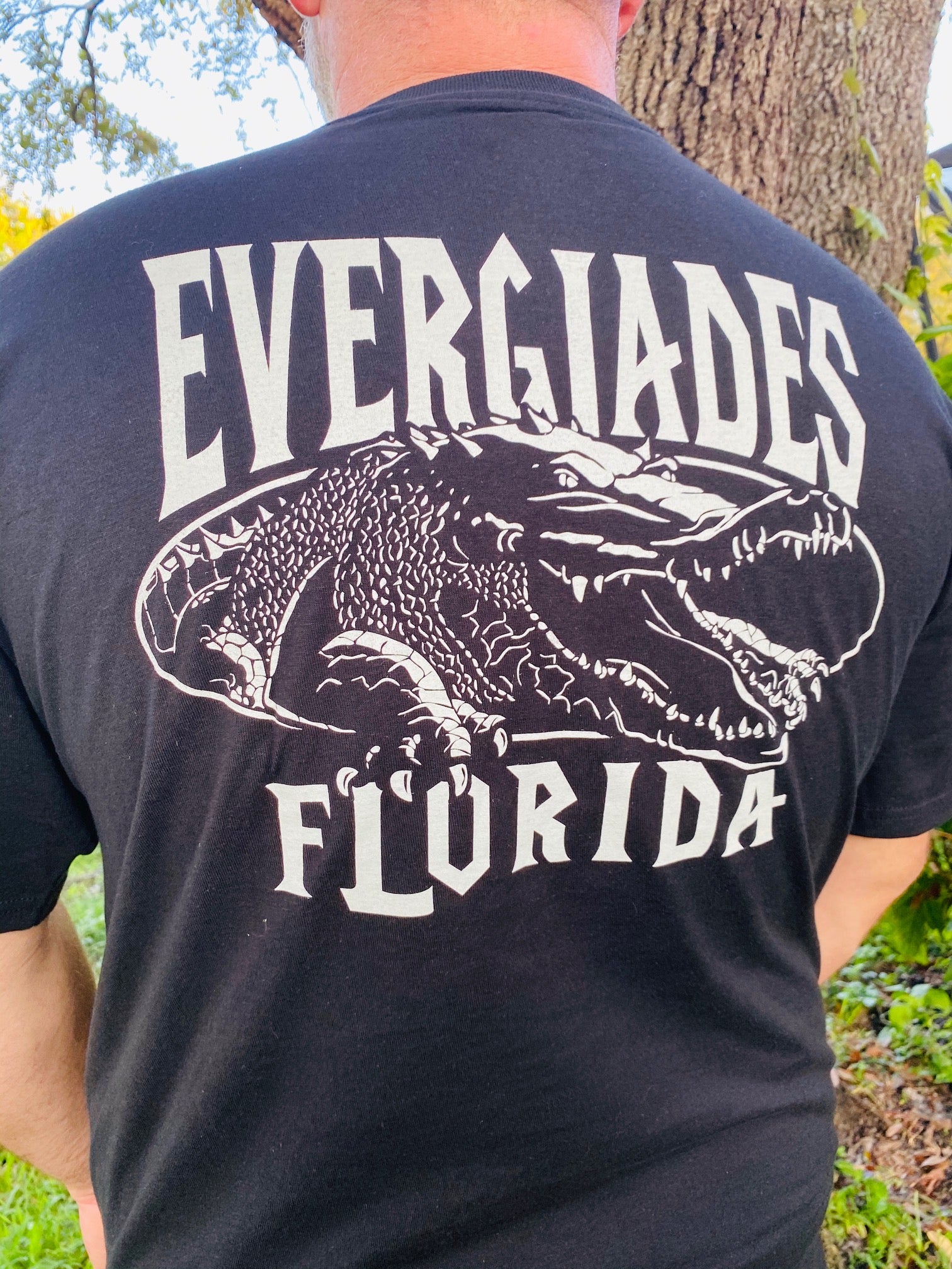 Glow in the Dark Everglades Florida Adult Tee