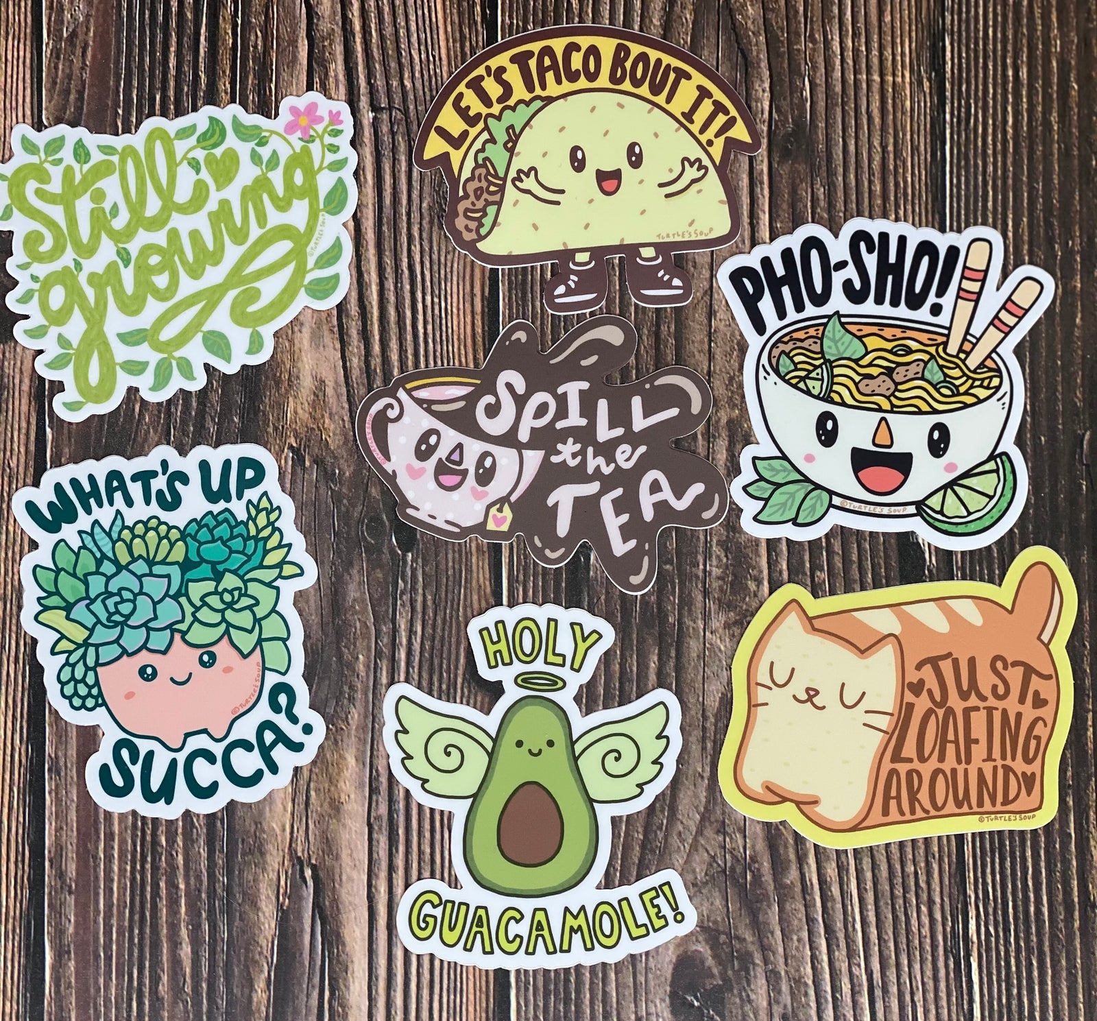 Whimsical Vinyl Stickers